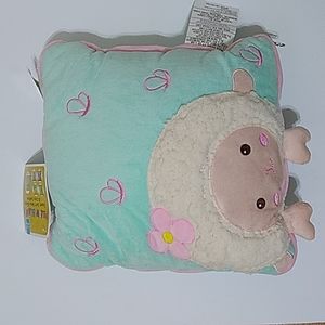 Lamb Pillow Blanket